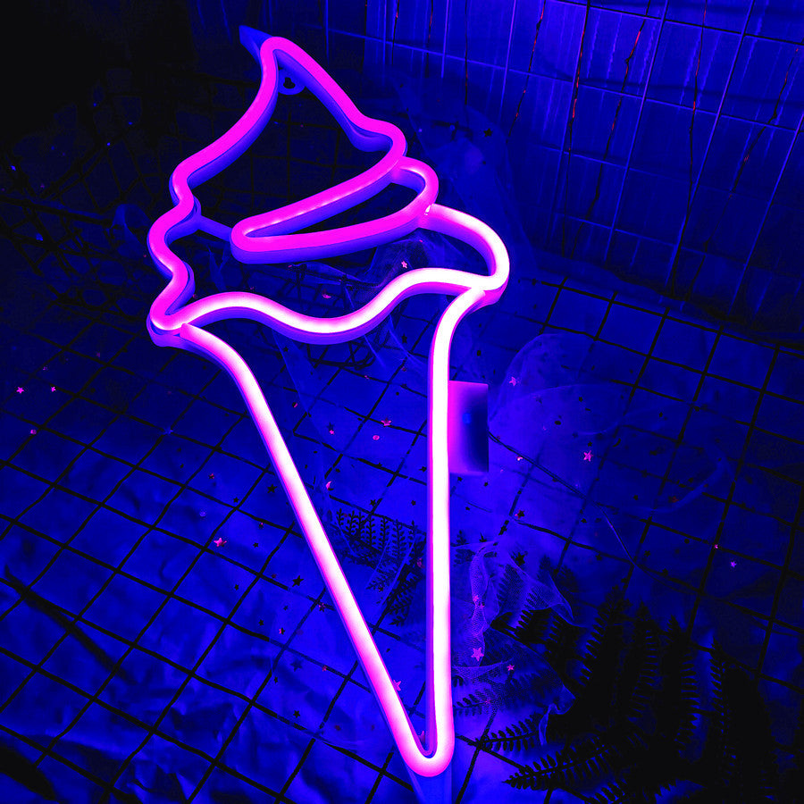 Ice Cream Neon LED Lamp