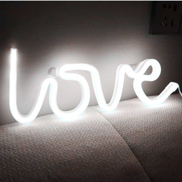 Room Decoration LOVE Modeling LED Light