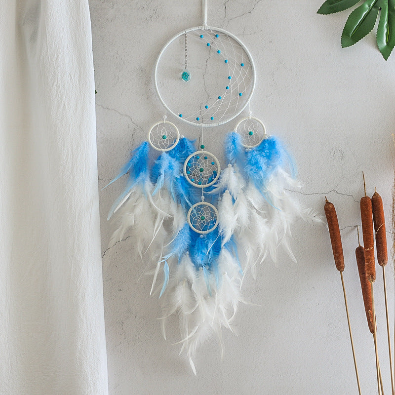 Feather Weave Dream Catcher Decoration