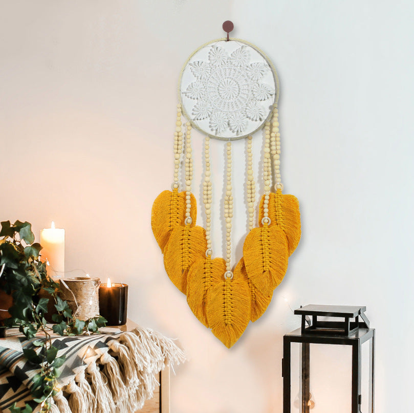 Boho Tassels Weave Dream Catcher Decoration