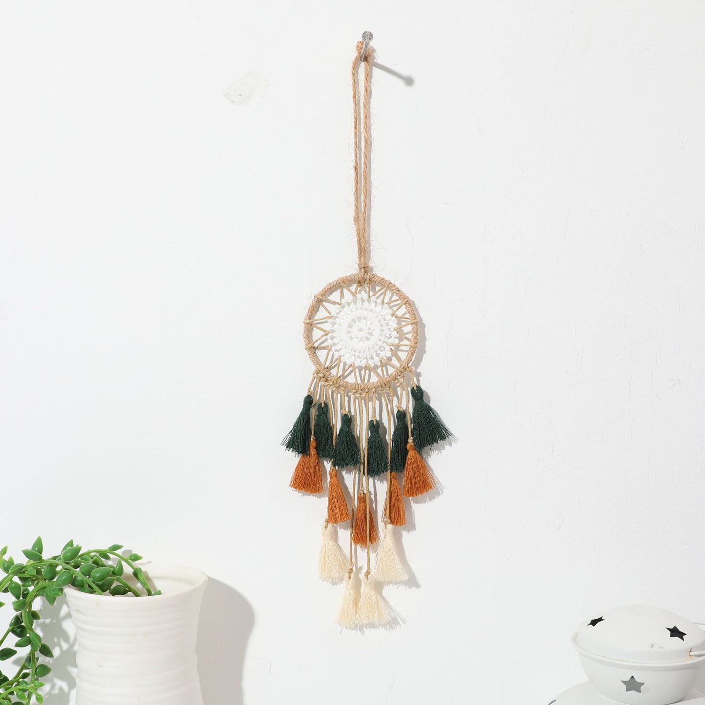 Weave Dream Catcher Tassel Decoration