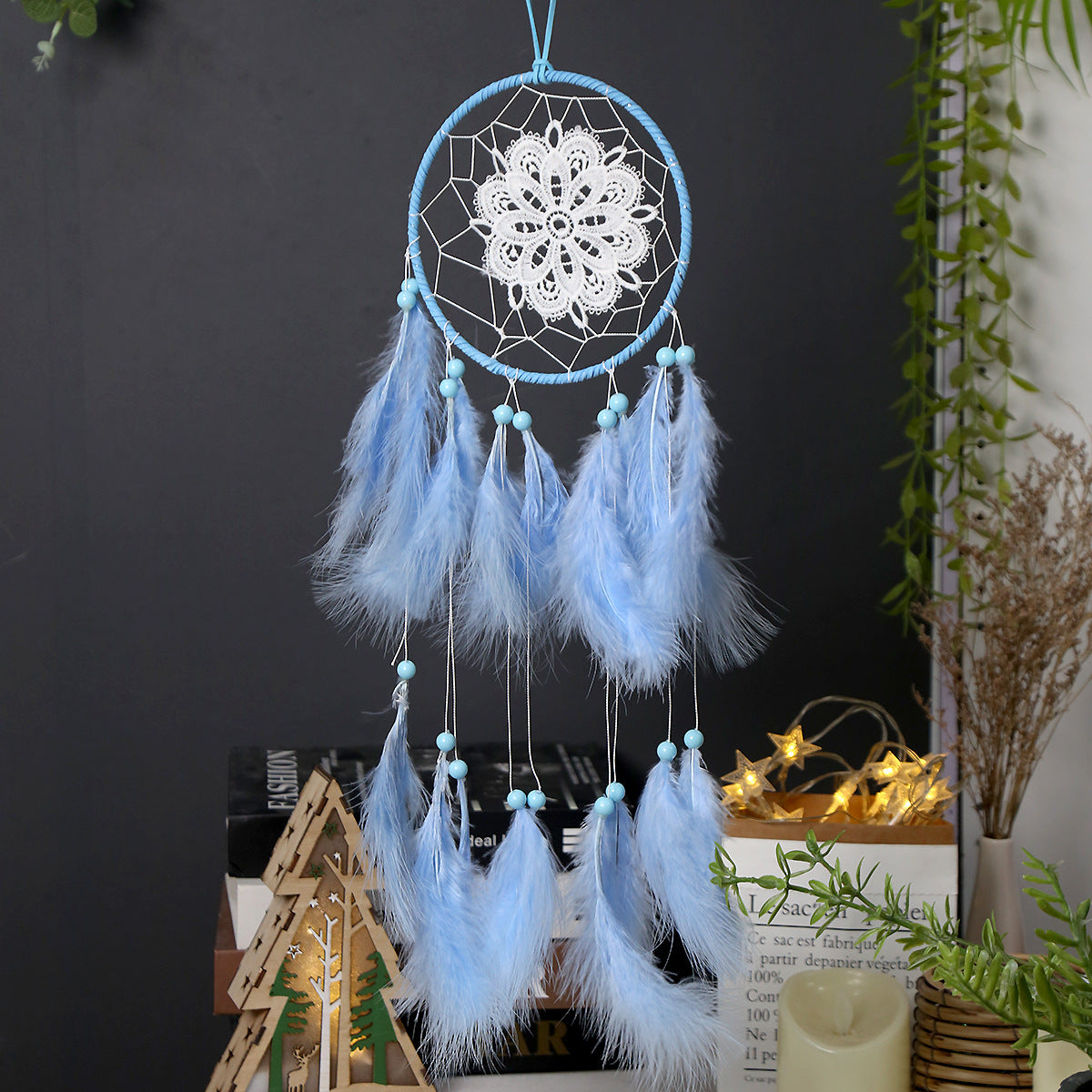 Feather Weave Dream Catcher Decoration