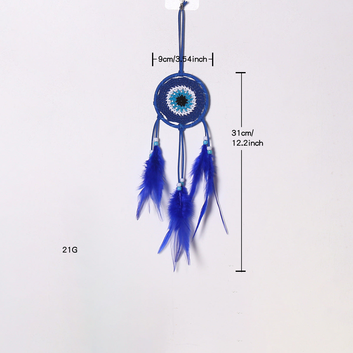 Devil's Style Feather Weave Dream Catcher Decoration