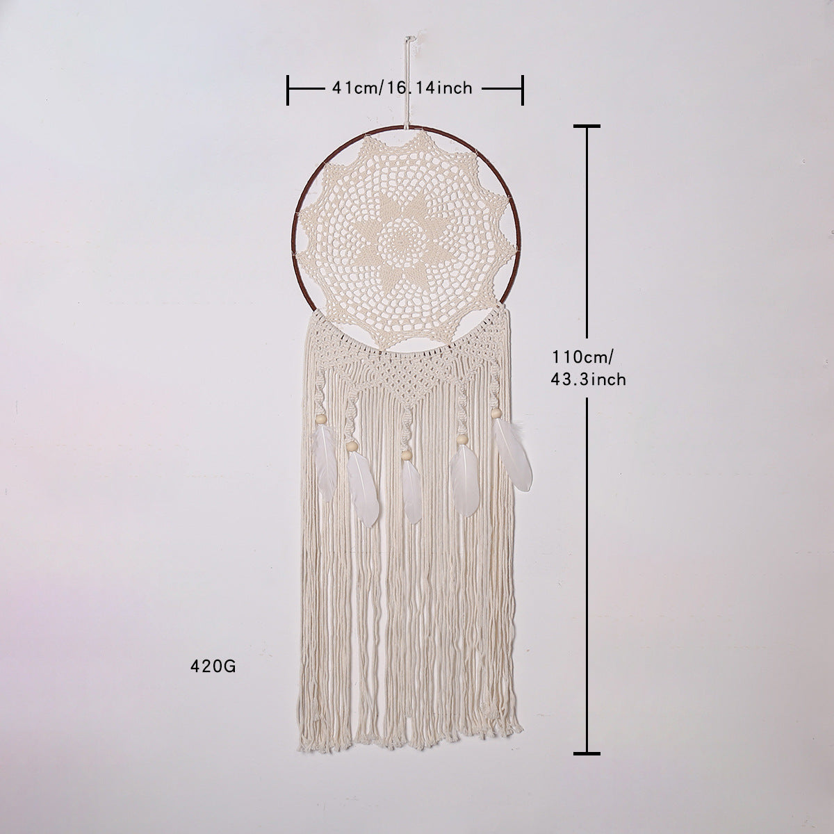 Weave Feather Dream Catcher Wall Decoration
