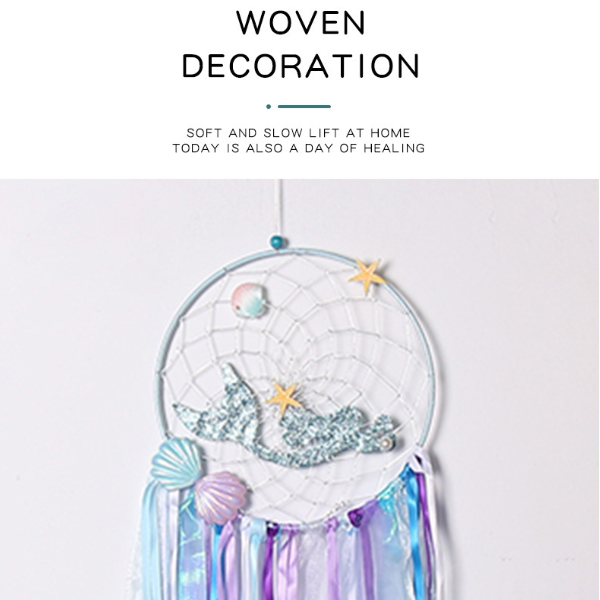 Feather Weave Dream Catcher Wall Decoration