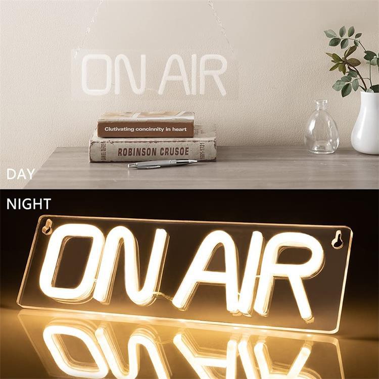 White Letter Neon Decoration Wall Lights