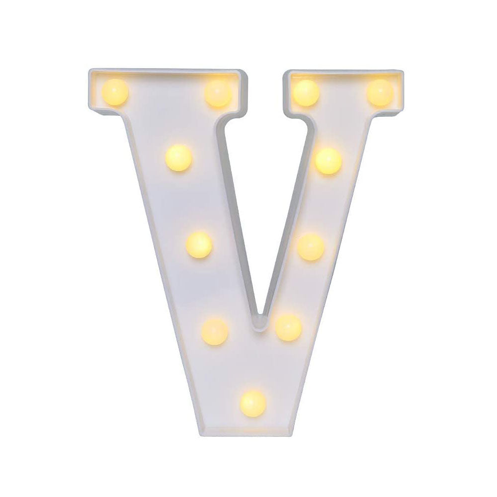 Alphabet Letter LED Lights Luminous Alphabet Lamp Decoration Battery Night Light For Wedding Birthday Party Letters Decor