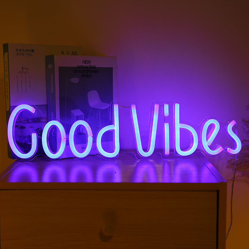 Cood Vibes Neon Lamp For Decoration