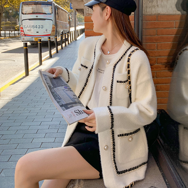 Lazy Style Korean Loose Women's Knitting Sweater