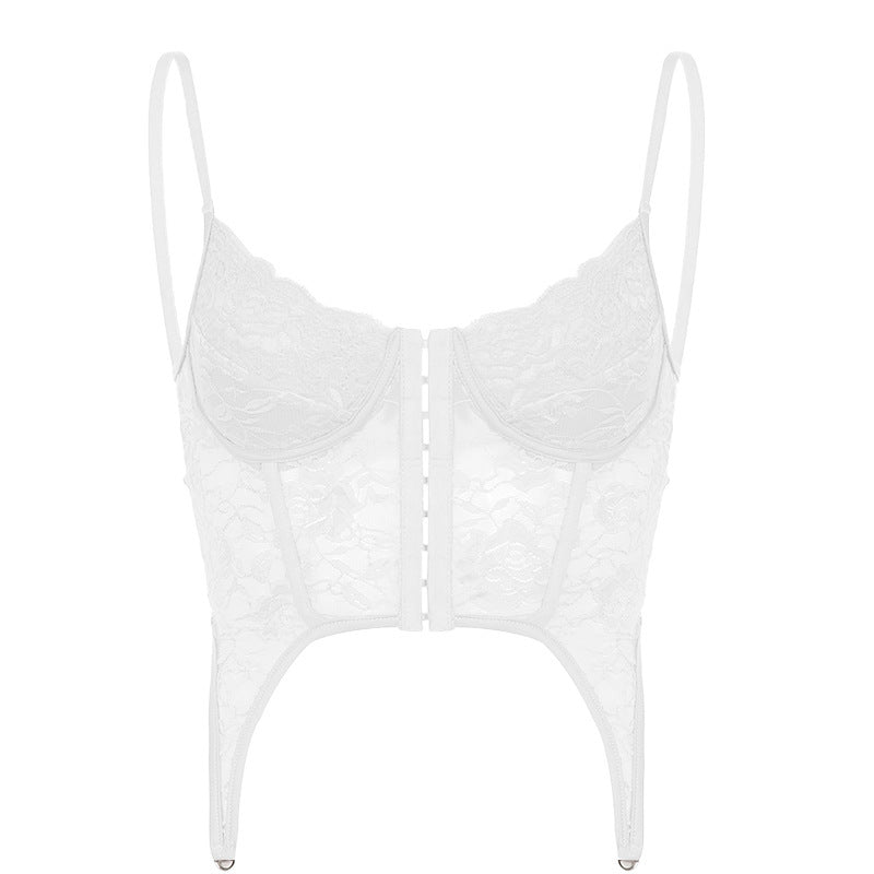 Summer Sexy Lace V Neck Camisole Top