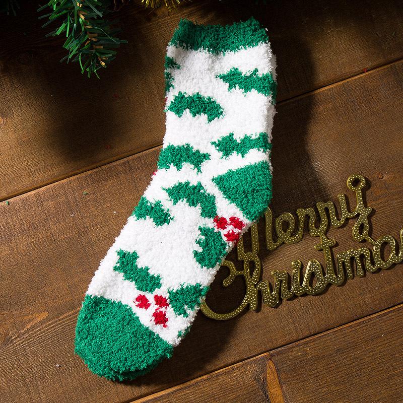 Christmas Striped Cute Winter Socks